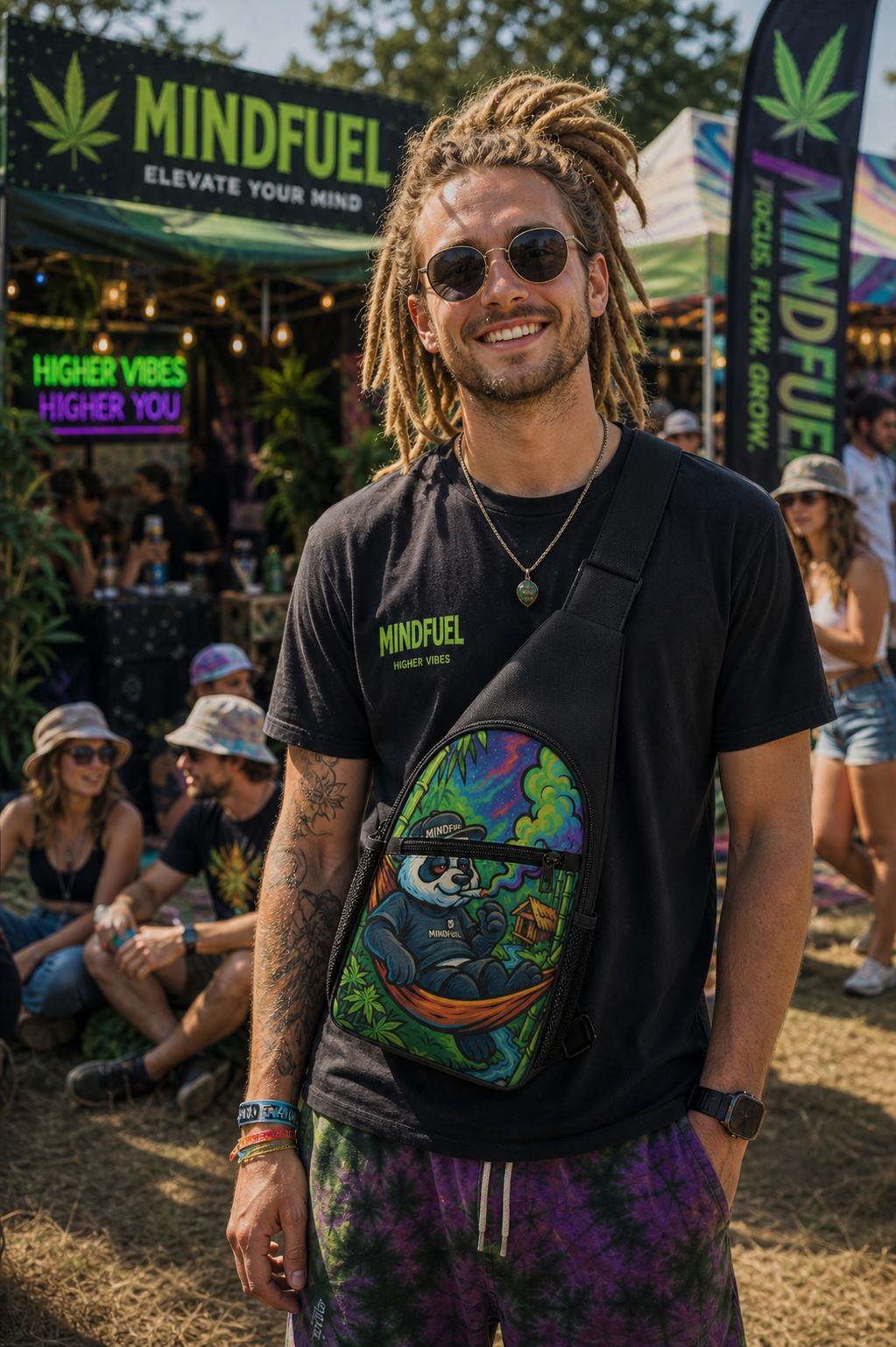 Mindfuel420 Apparel accessories Collection: Crossbody Bags, Hats, & Beanies For That Extra Bit Of Style