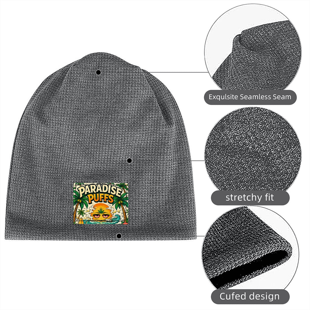 Waffle Knit Pullover Hat