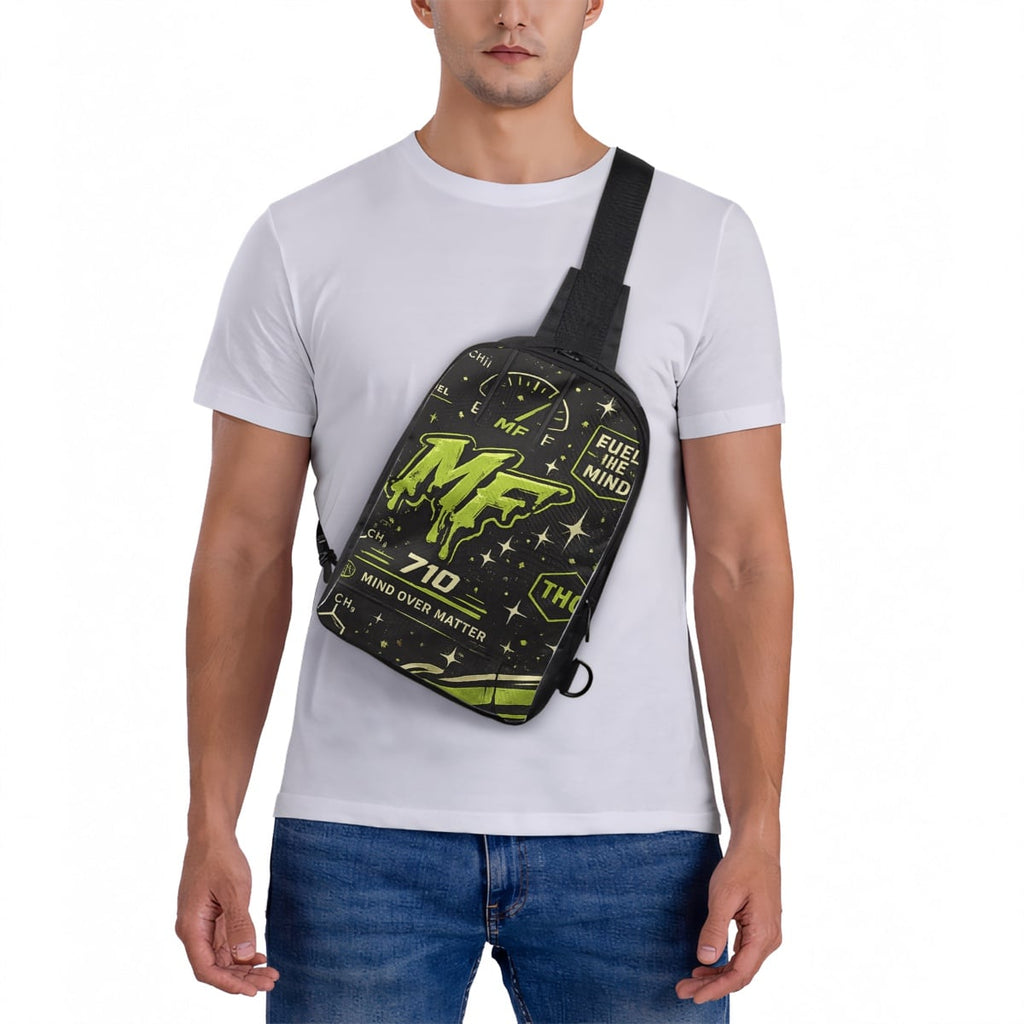 Double Layer CrossBody Bag Chest Bag