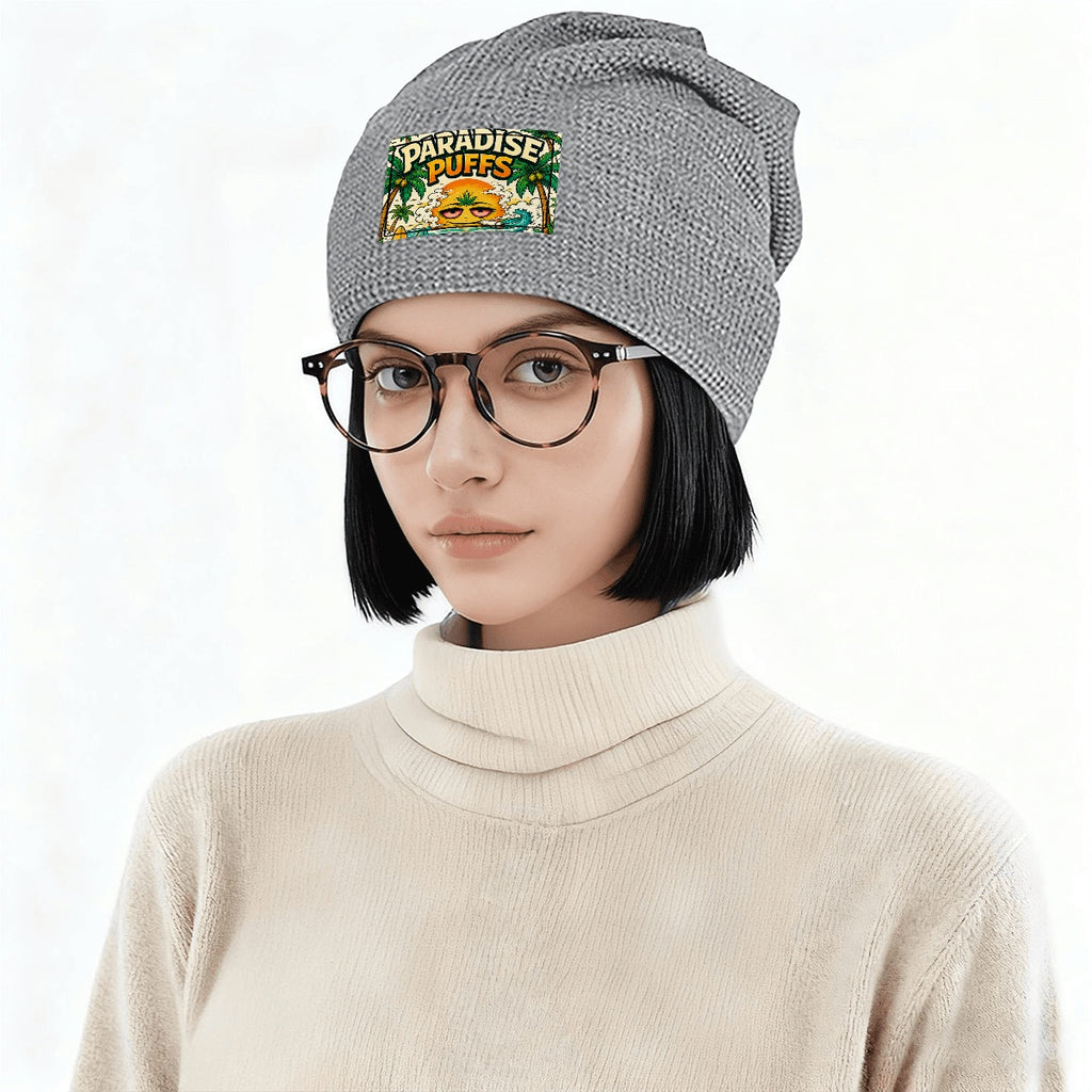 Waffle Knit Pullover Hat