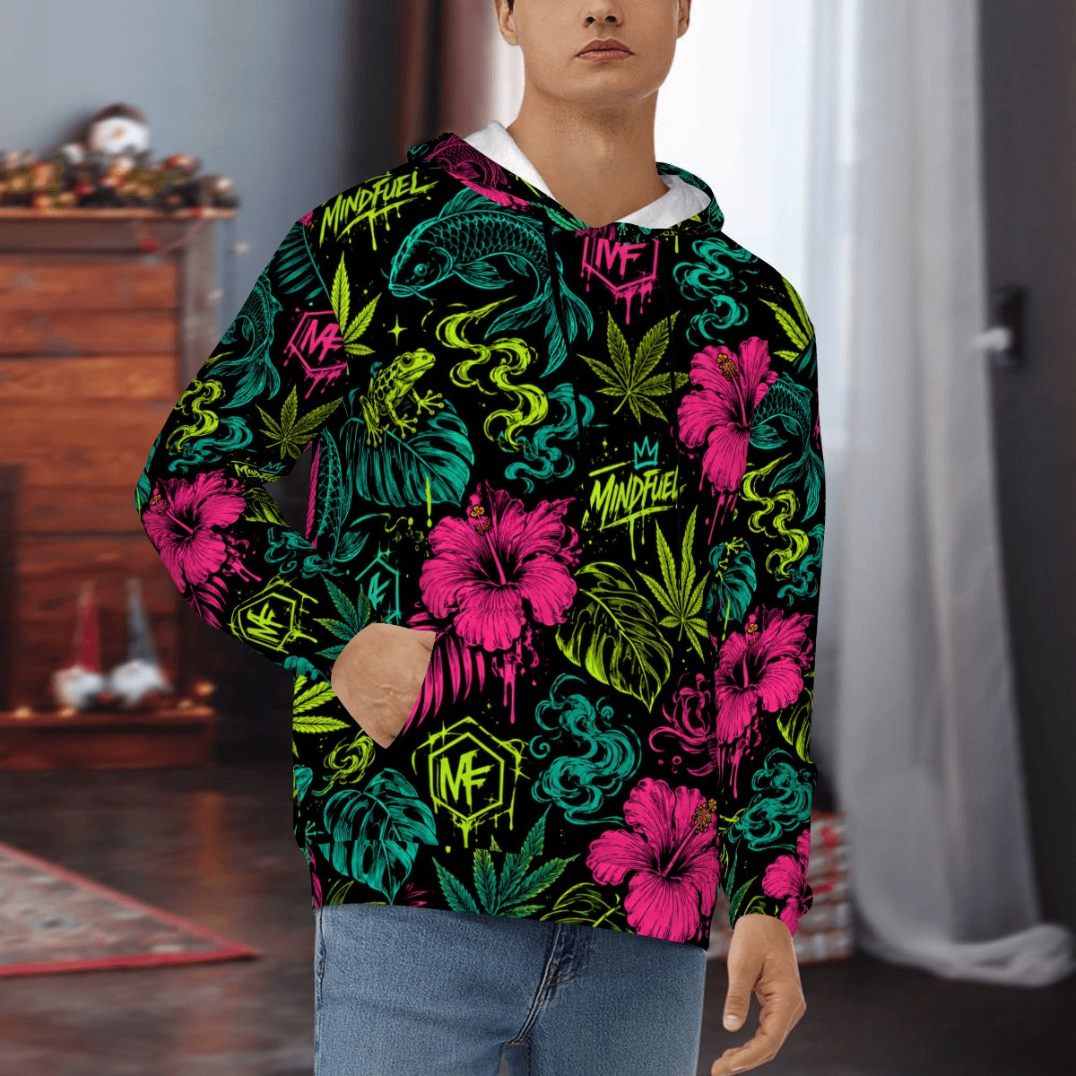 Mens Hoodie with Pockets Customized