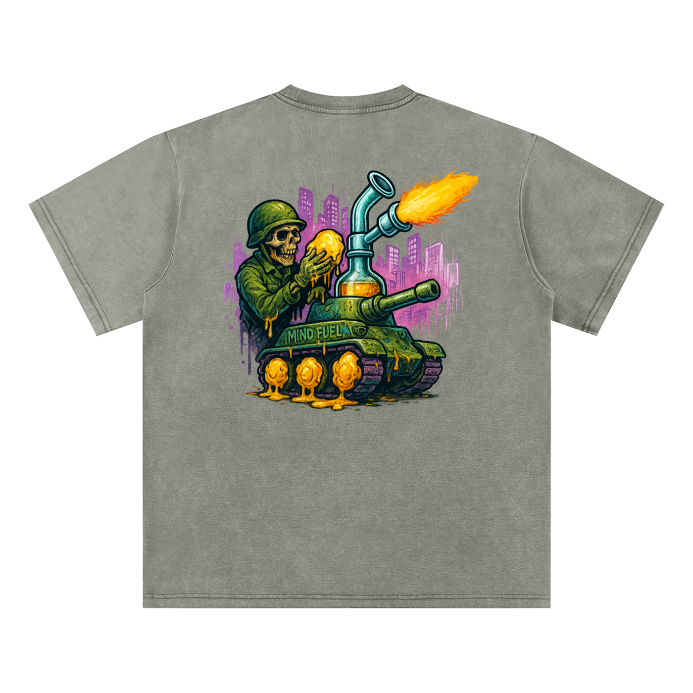 Bamboo Slub Snow Washed T-Shirt