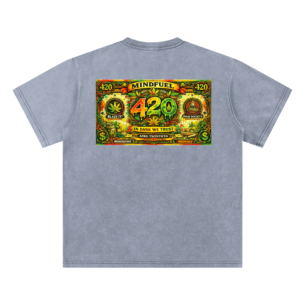 Bamboo Slub Snow Washed T-Shirt