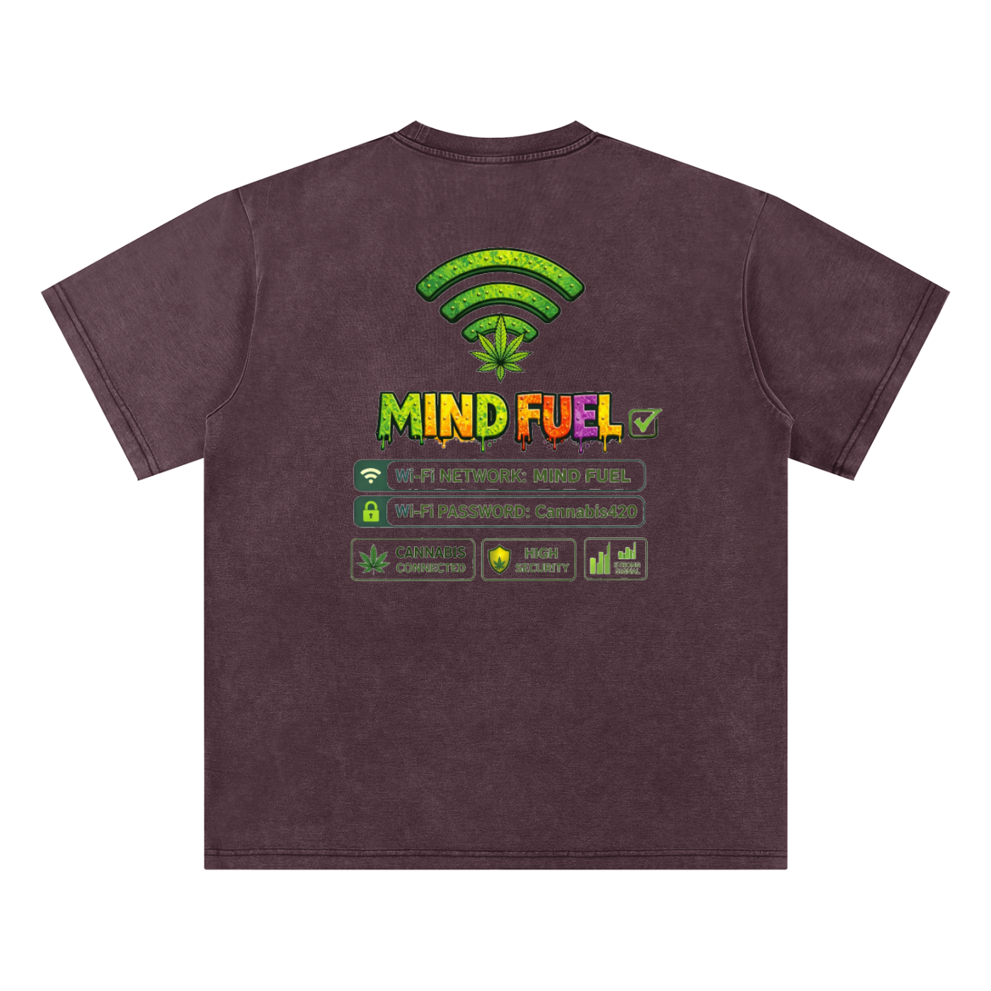 Bamboo Slub Snow Washed T-Shirt