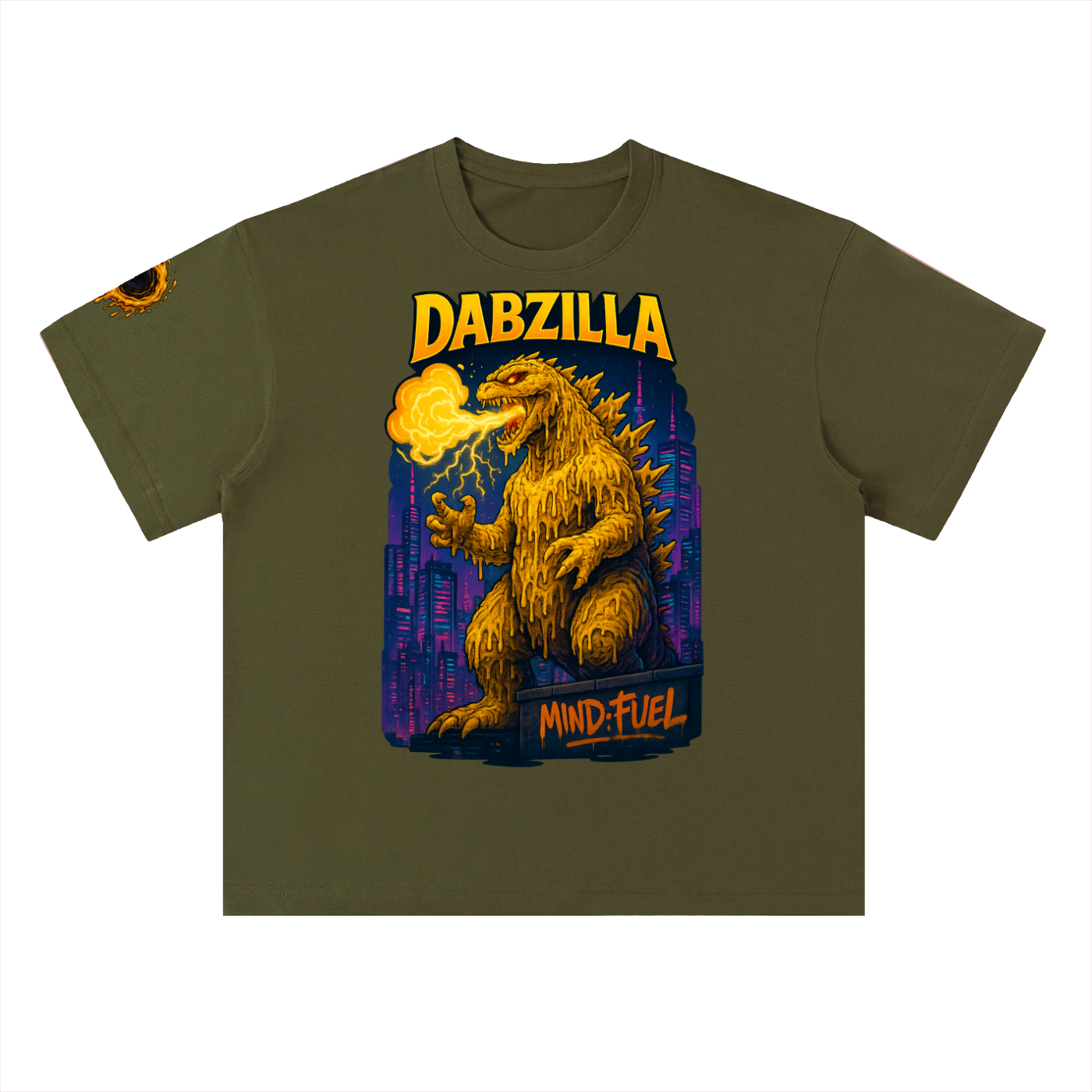 Heavyweight Drop Shoulder Cotton T-Shirt