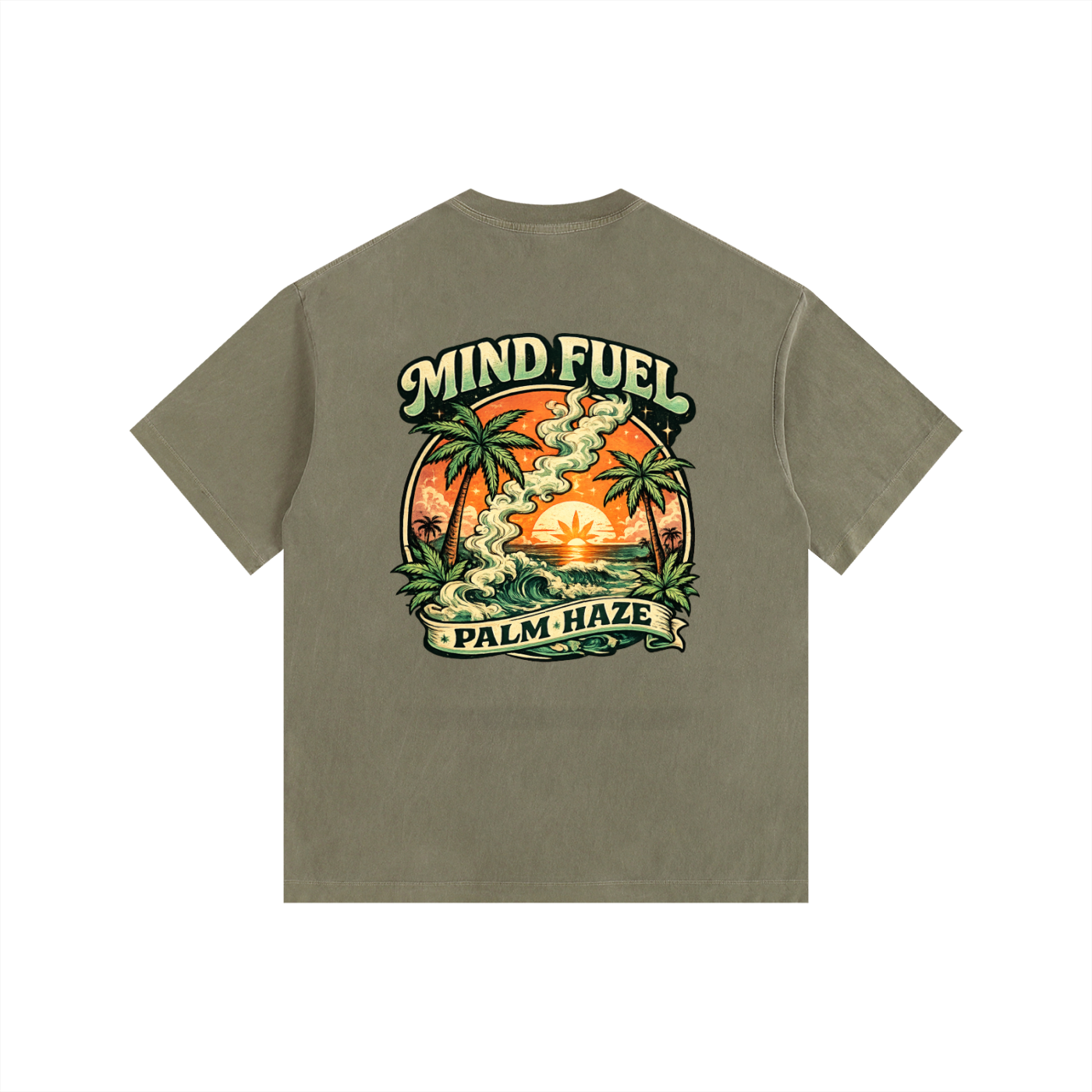 Vintage Washed Oversized Cotton T-Shirt