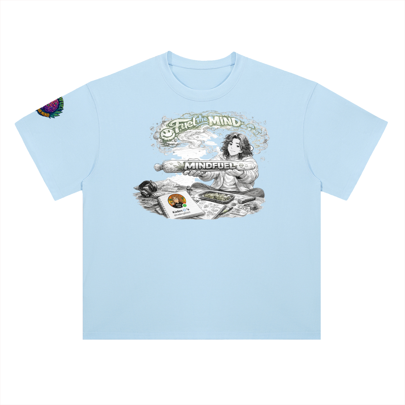 Heavyweight Drop Shoulder Cotton T-Shirt