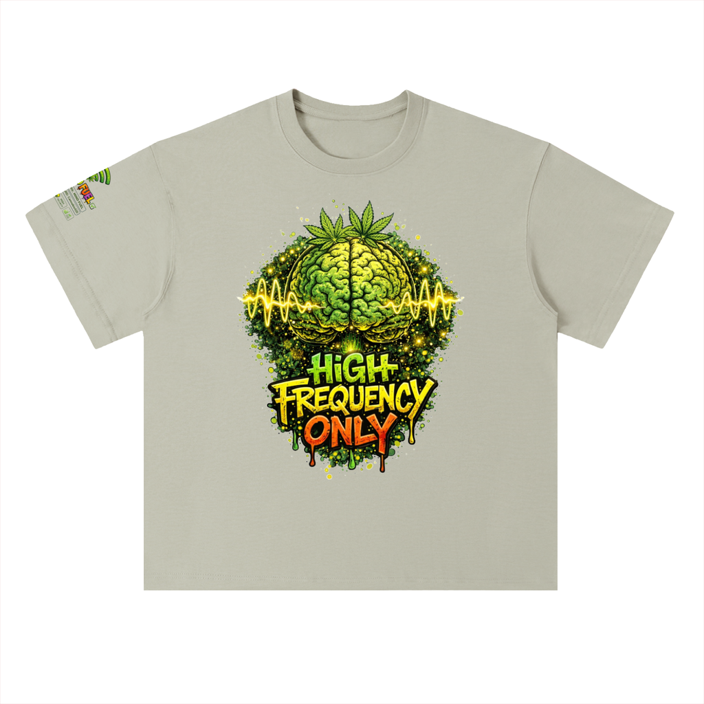 Heavyweight Drop Shoulder Cotton T-Shirt