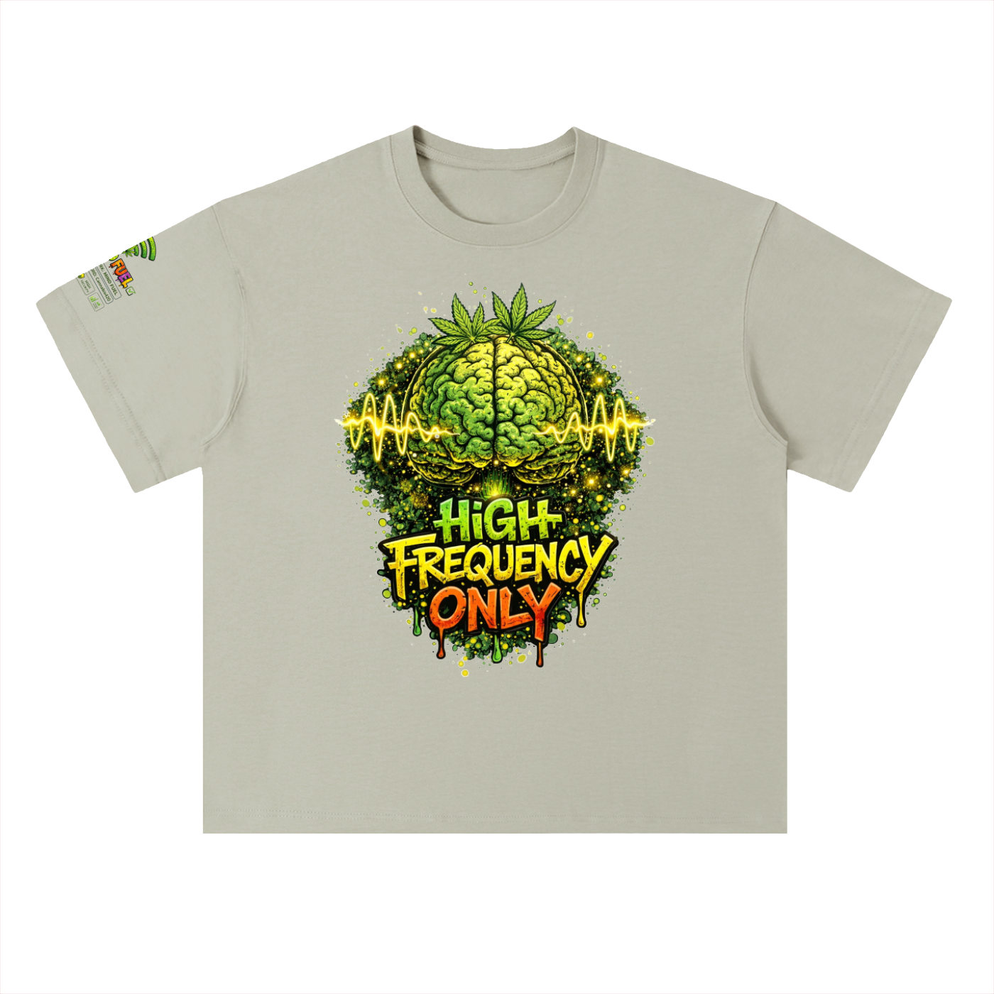 Heavyweight Drop Shoulder Cotton T-Shirt