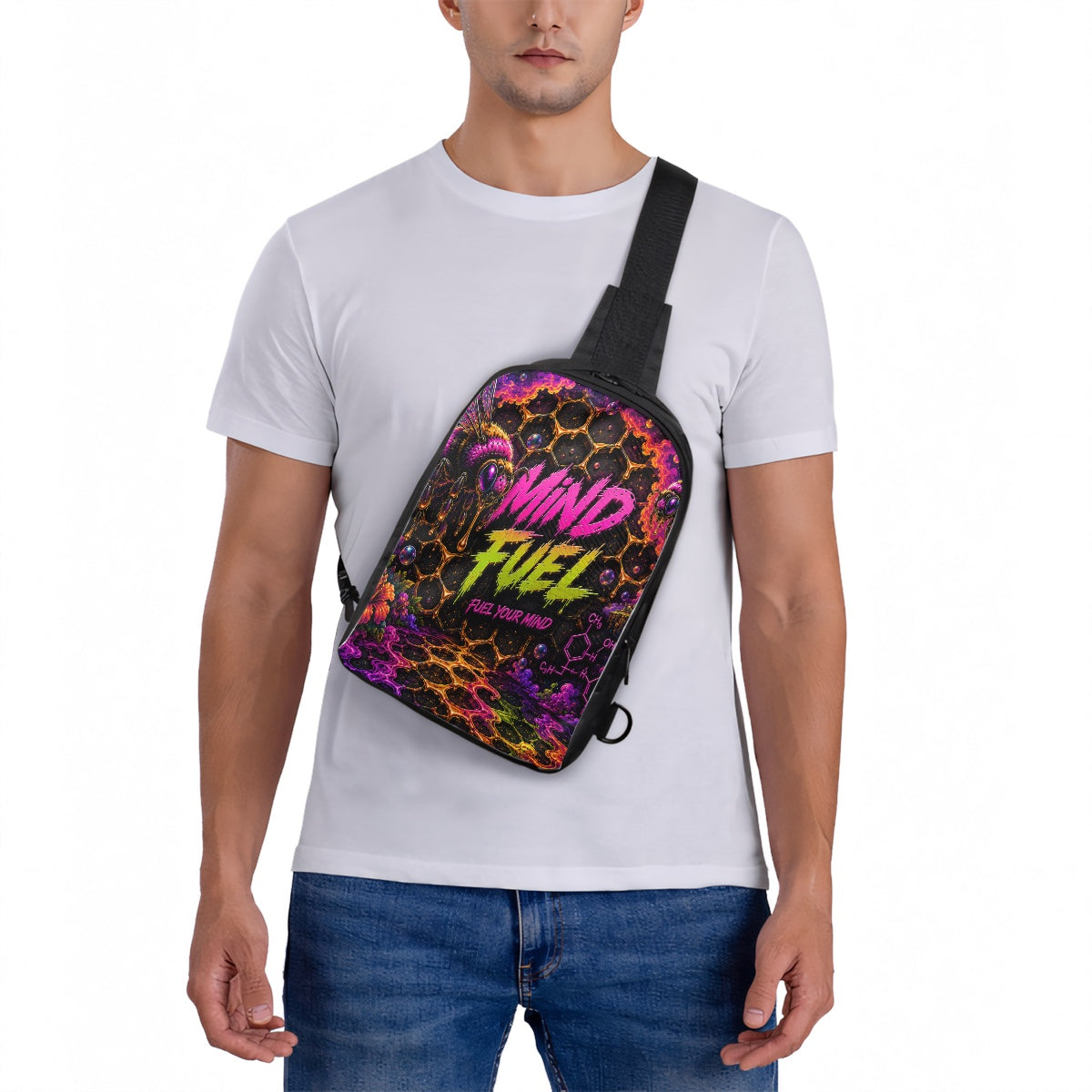 Double Layer CrossBody Bag Chest Bag