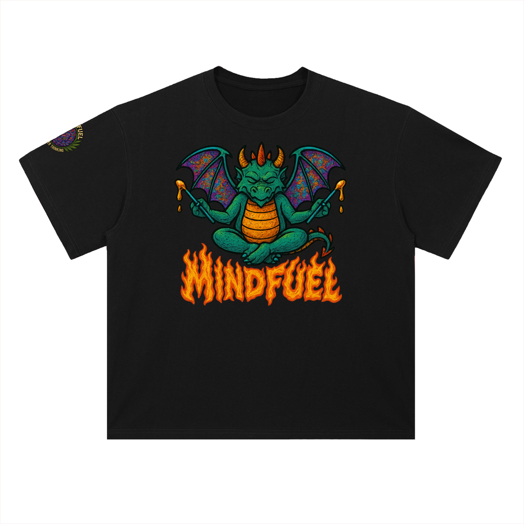 Heavyweight Drop Shoulder Cotton T-Shirt