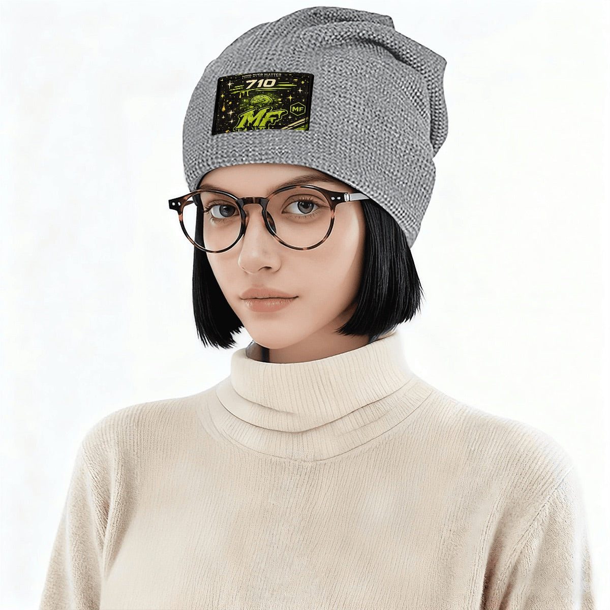 Waffle Knit Pullover Hat