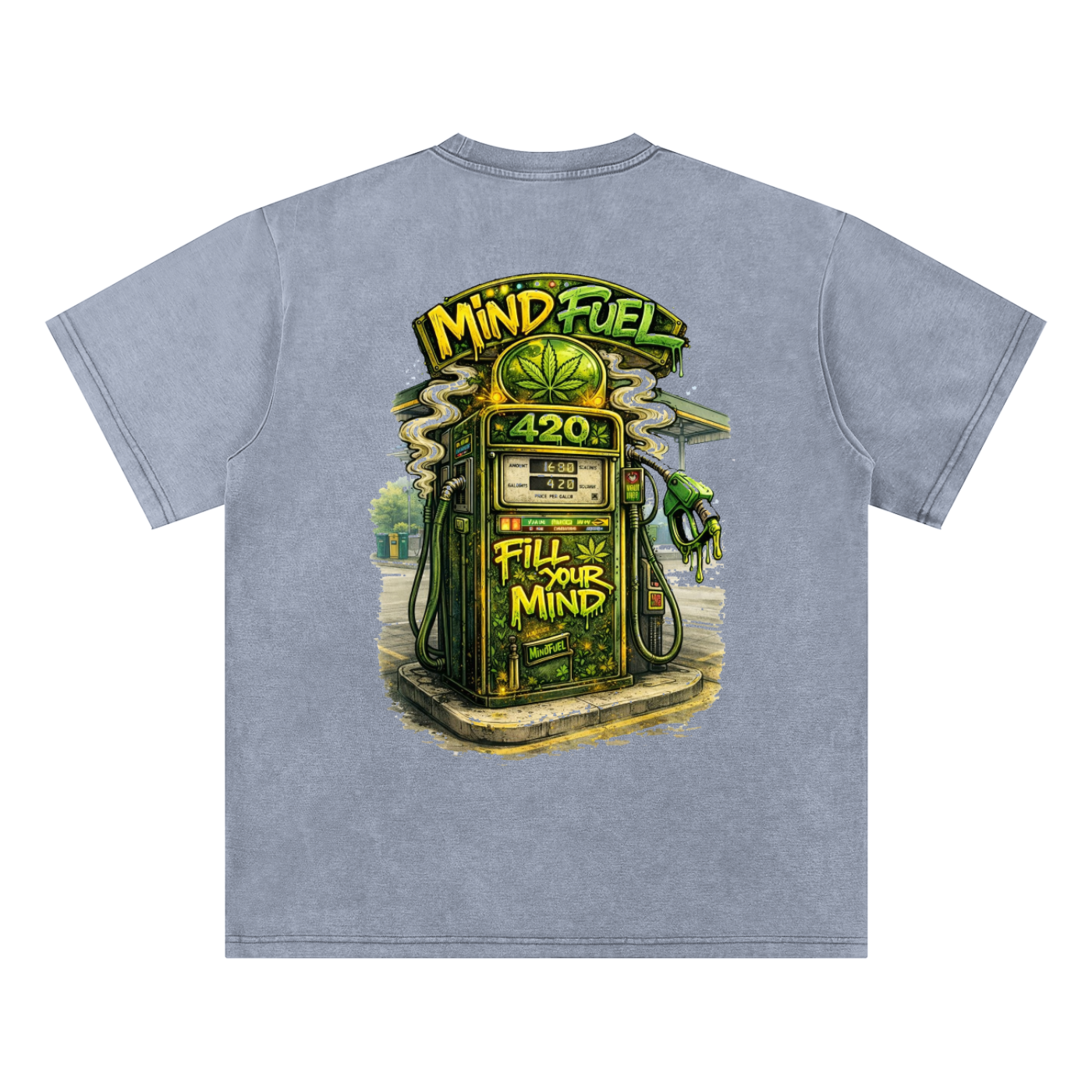 Bamboo Slub Snow Washed T-Shirt