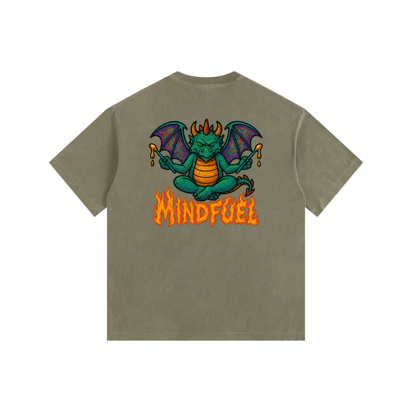 Vintage Washed Oversized Cotton T-Shirt