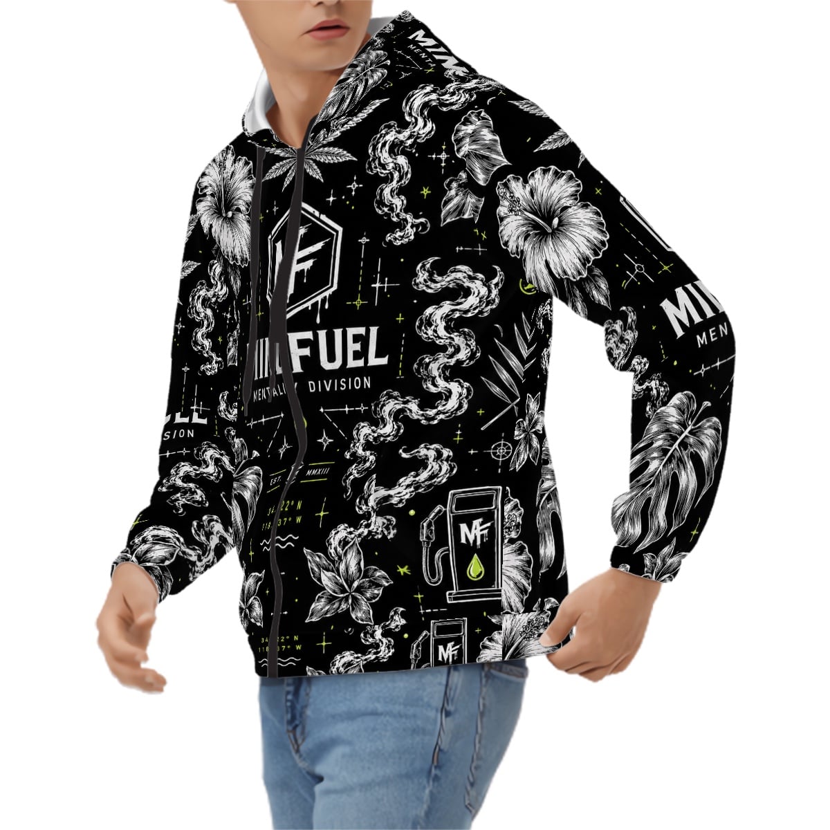 Men's Zip-Up Hoodie - Stylish and Comfortable for Everyday Wear