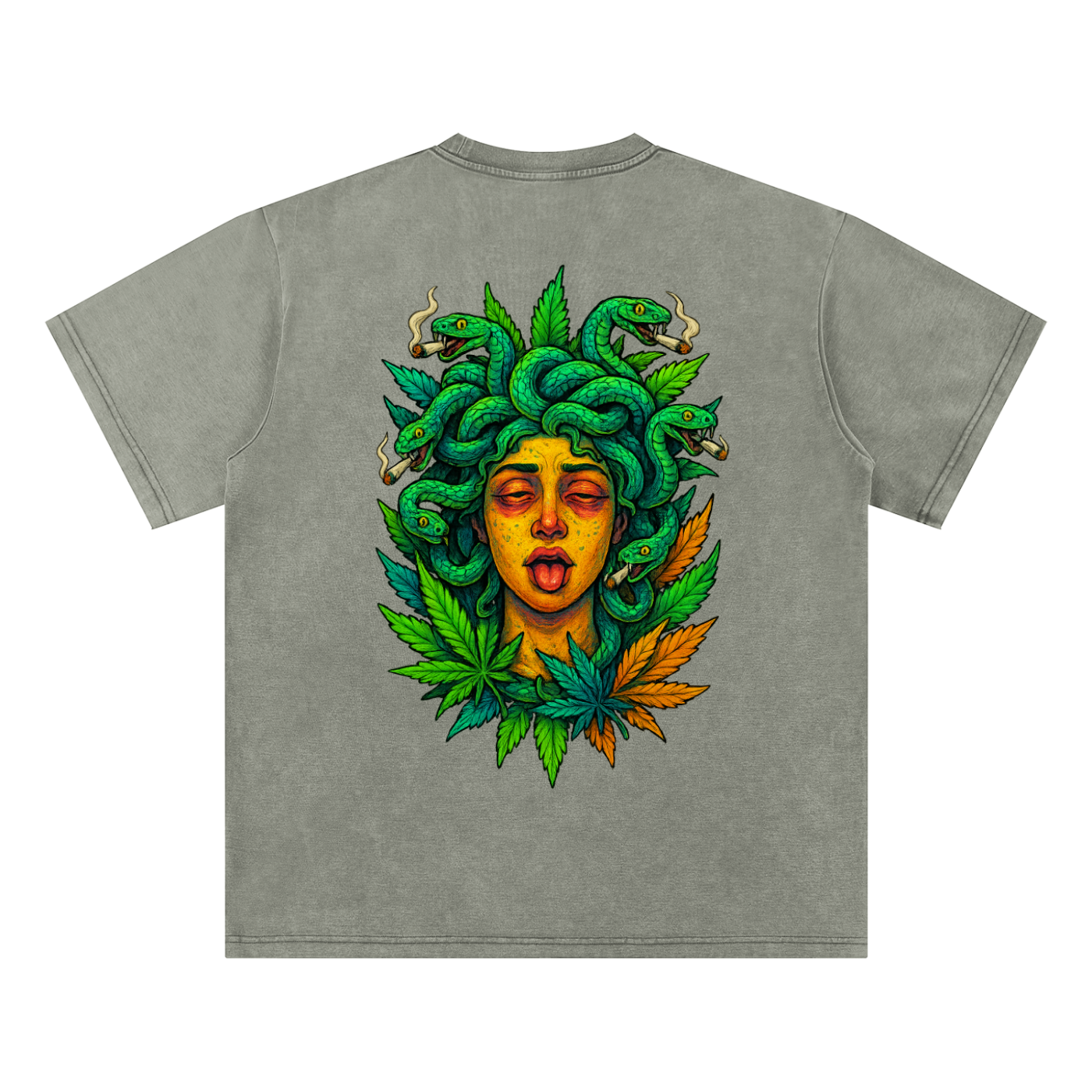 Bamboo Slub Snow Washed T-Shirt