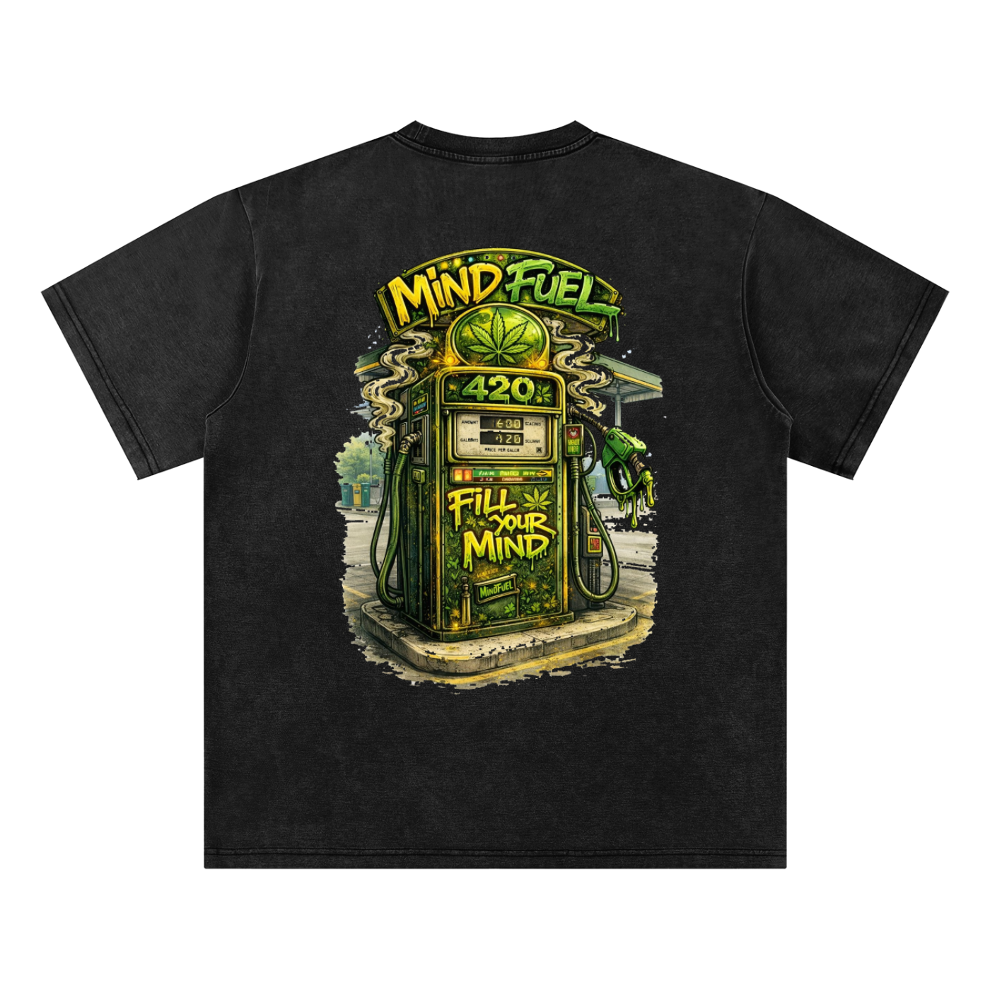 Bamboo Slub Snow Washed T-Shirt