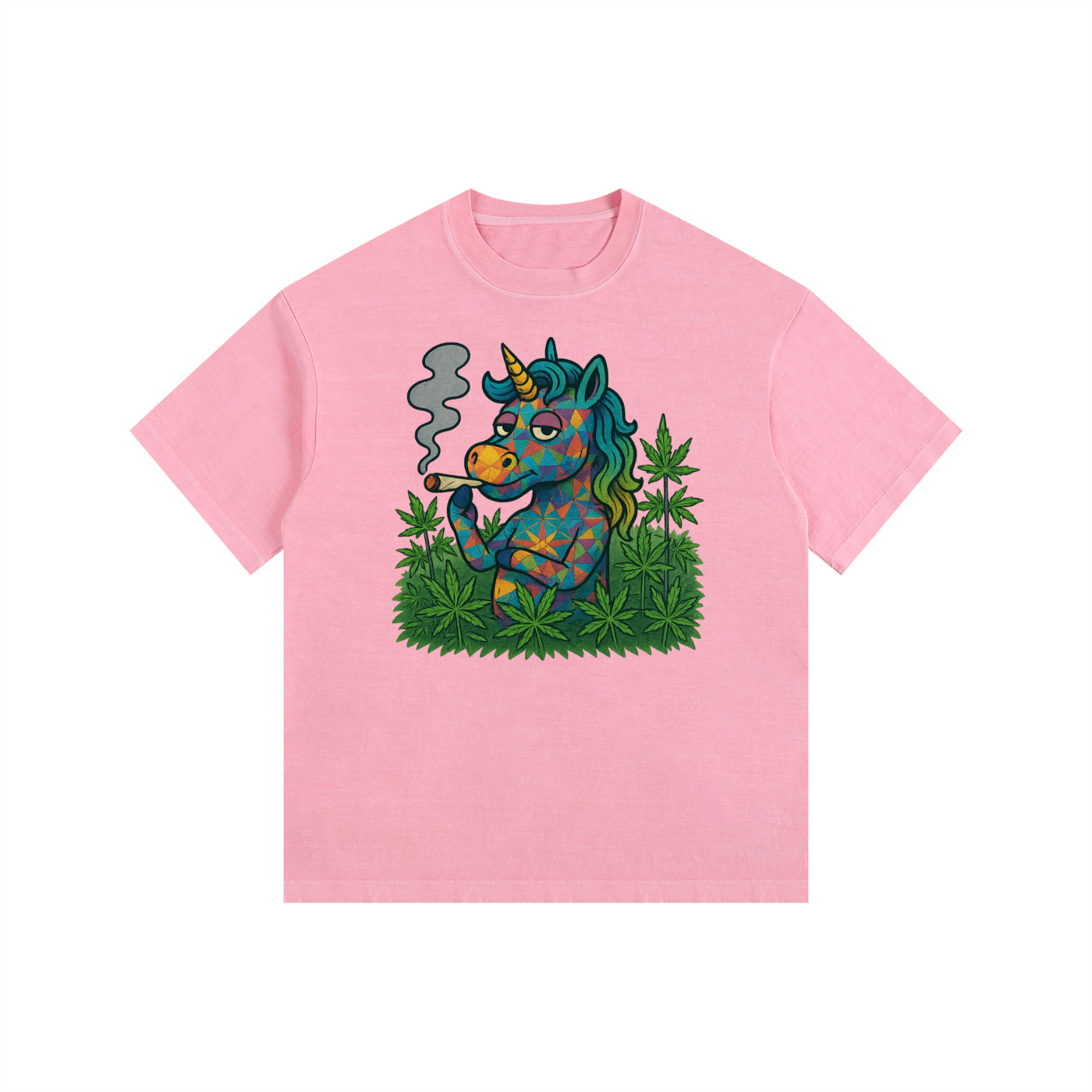 Vintage Washed Oversized Cotton T-Shirt