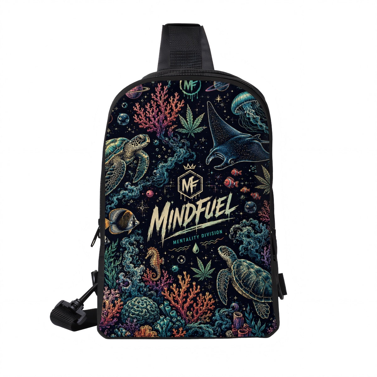 Double Layer CrossBody Bag Chest Bag