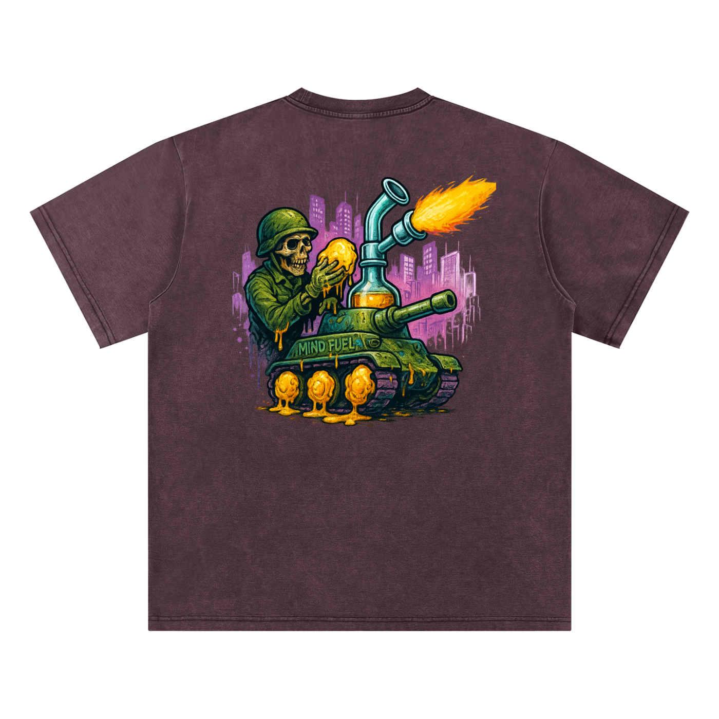 Bamboo Slub Snow Washed T-Shirt