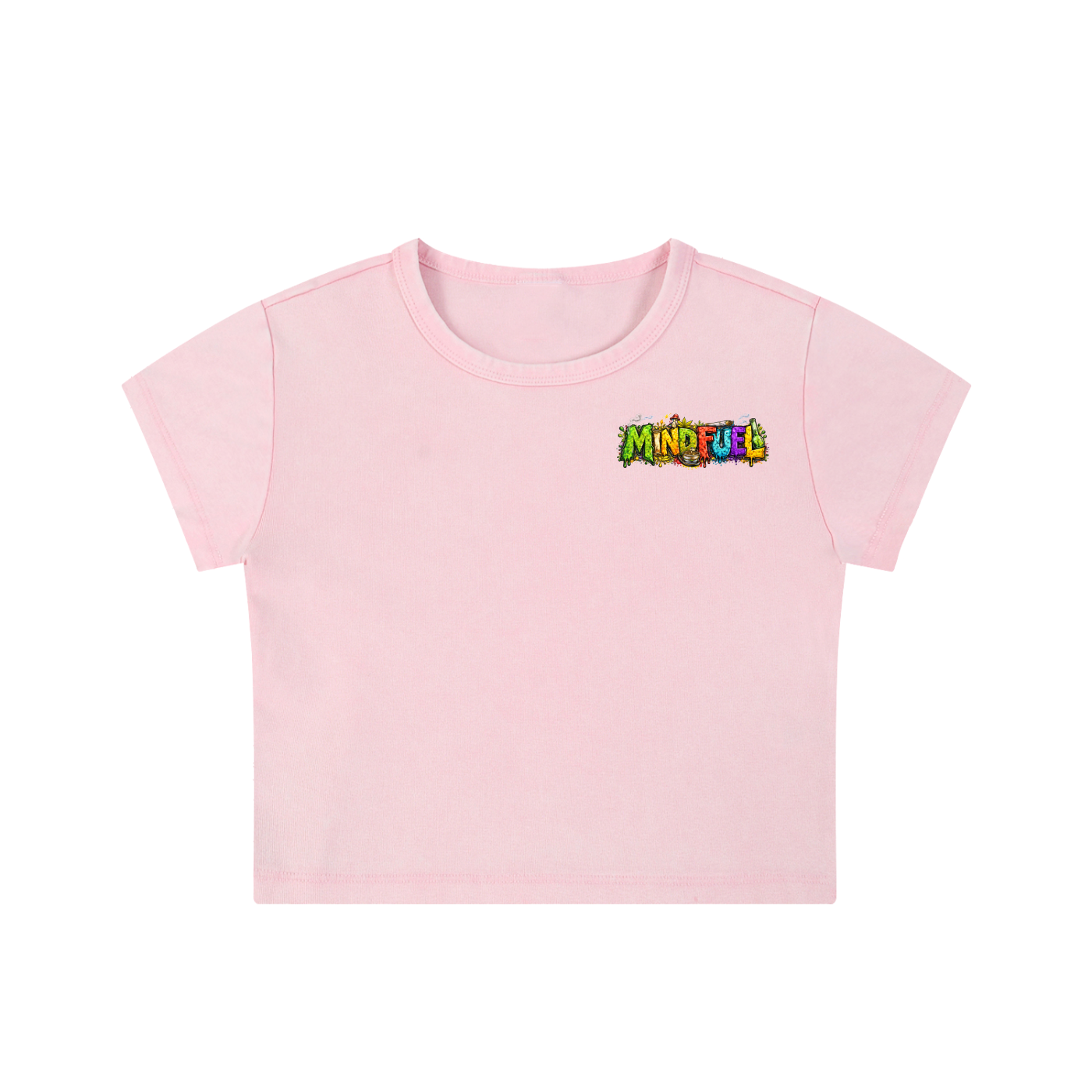 Snow Washed Crop Top
