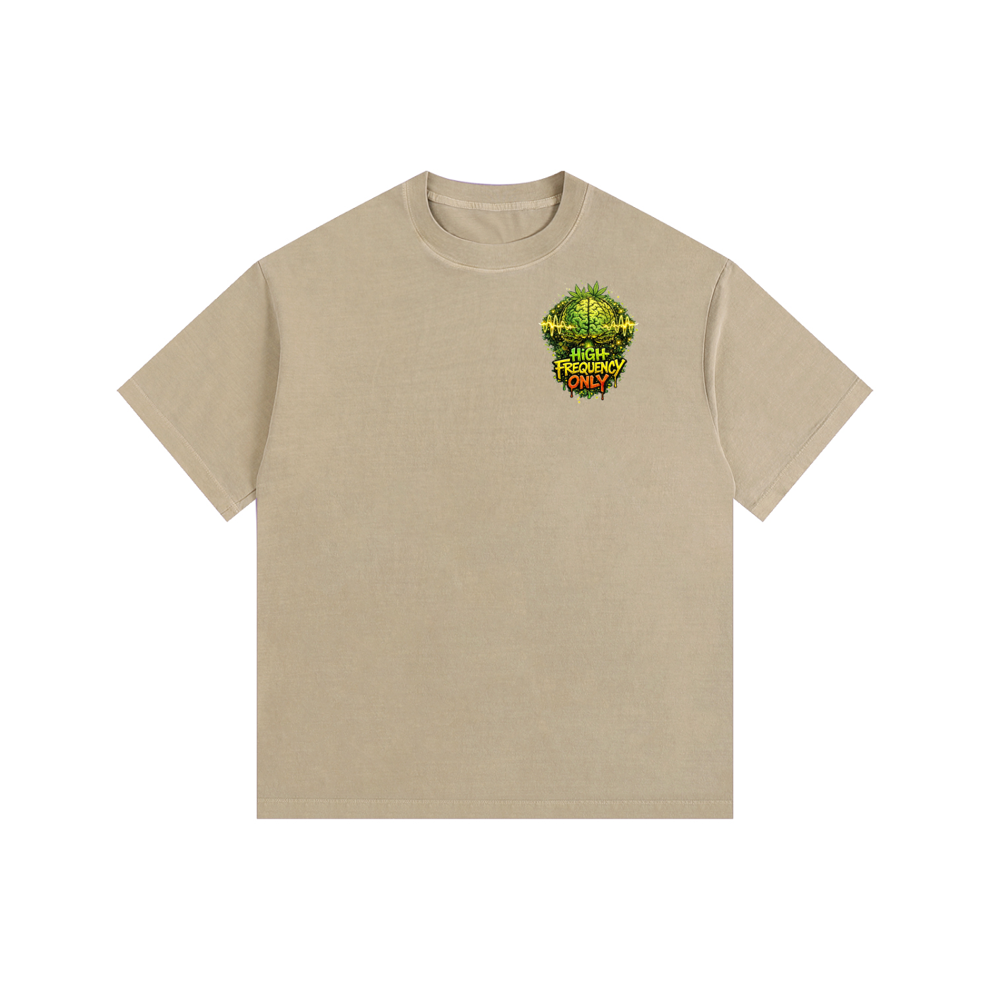 Vintage Washed Oversized Cotton T-Shirt