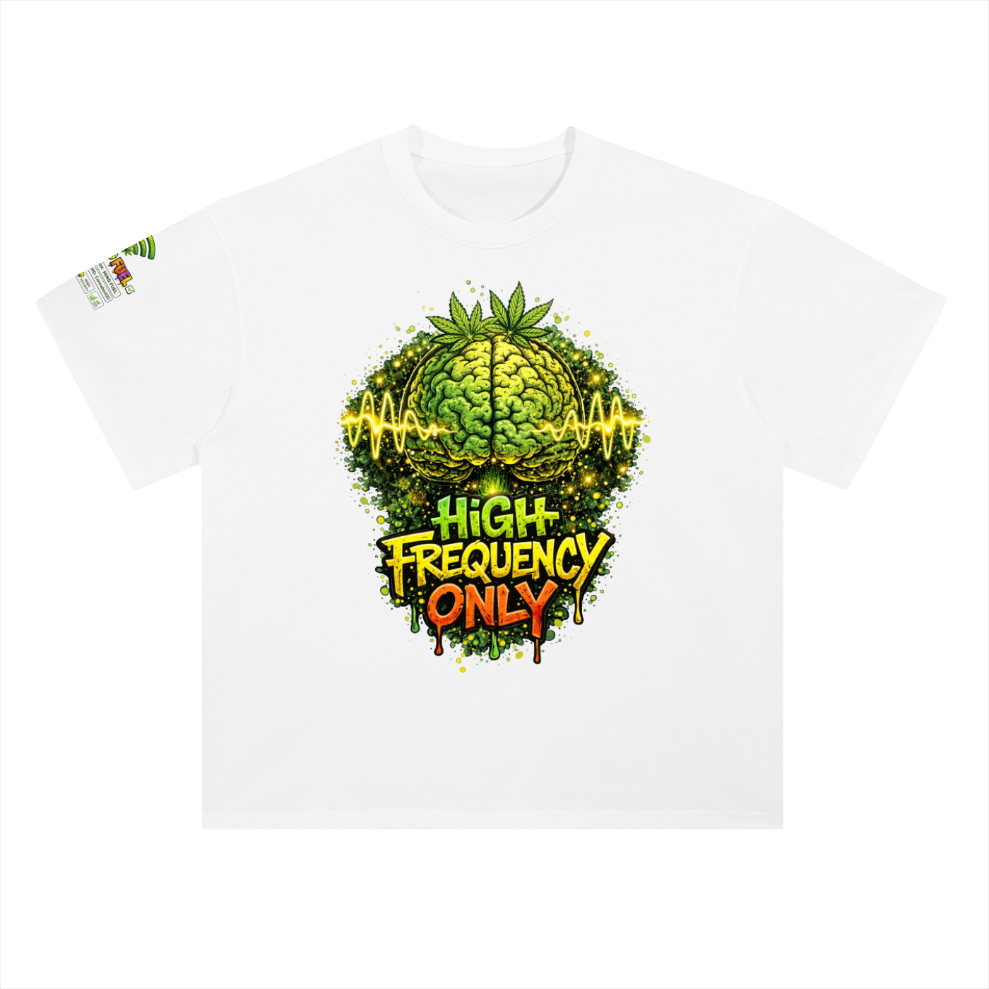 Heavyweight Drop Shoulder Cotton T-Shirt