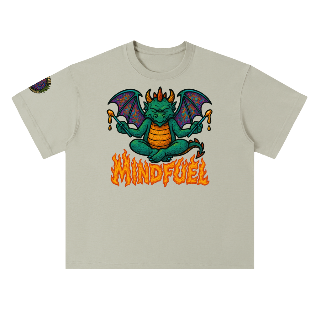 Heavyweight Drop Shoulder Cotton T-Shirt
