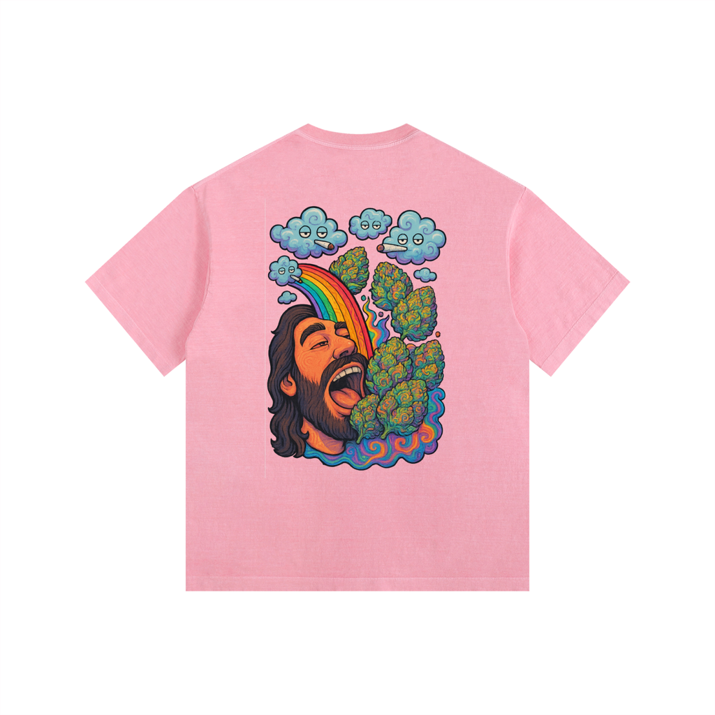 Vintage Washed Oversized Cotton T-Shirt