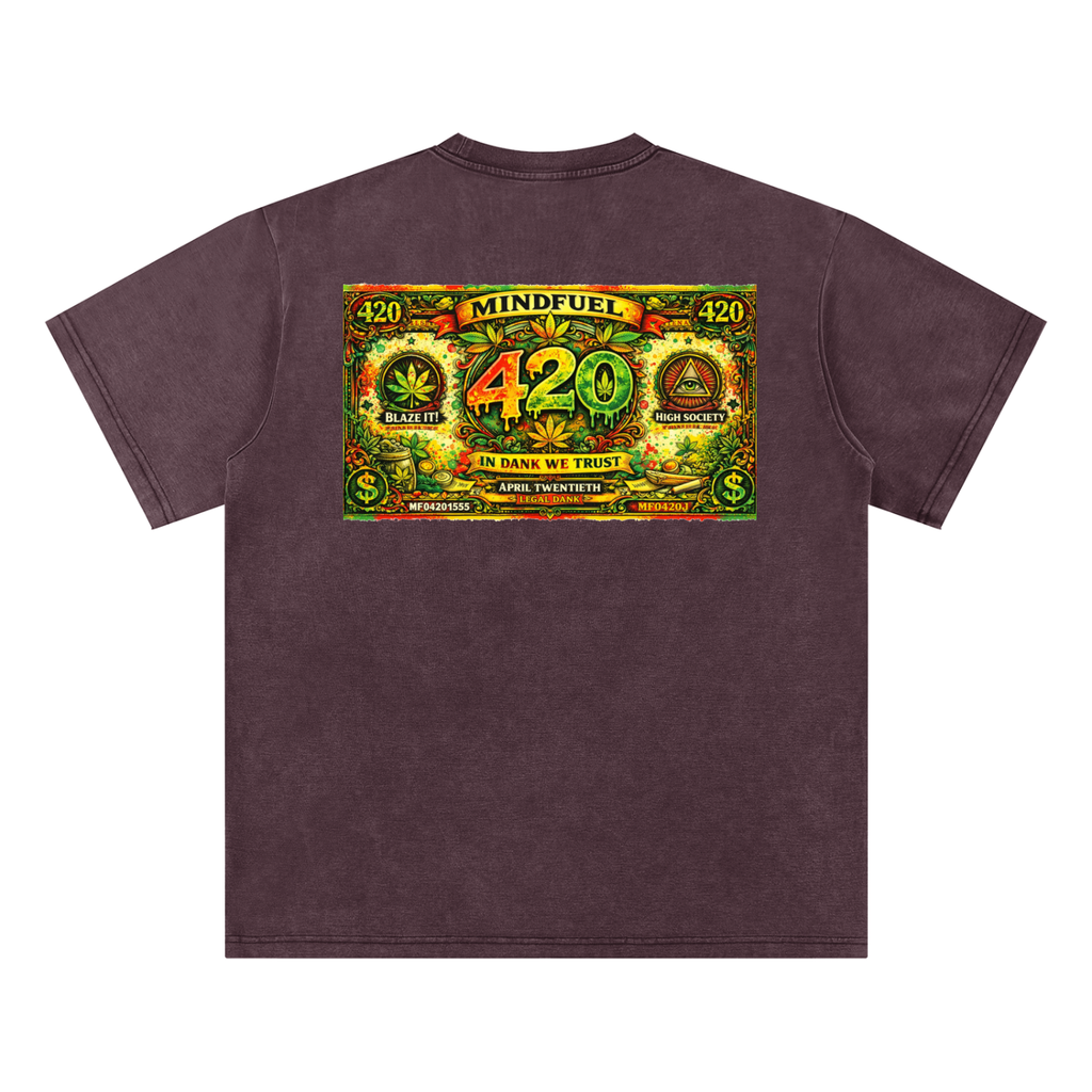 Bamboo Slub Snow Washed T-Shirt