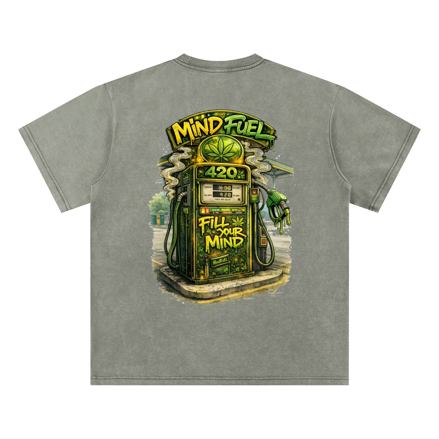 Bamboo Slub Snow Washed T-Shirt