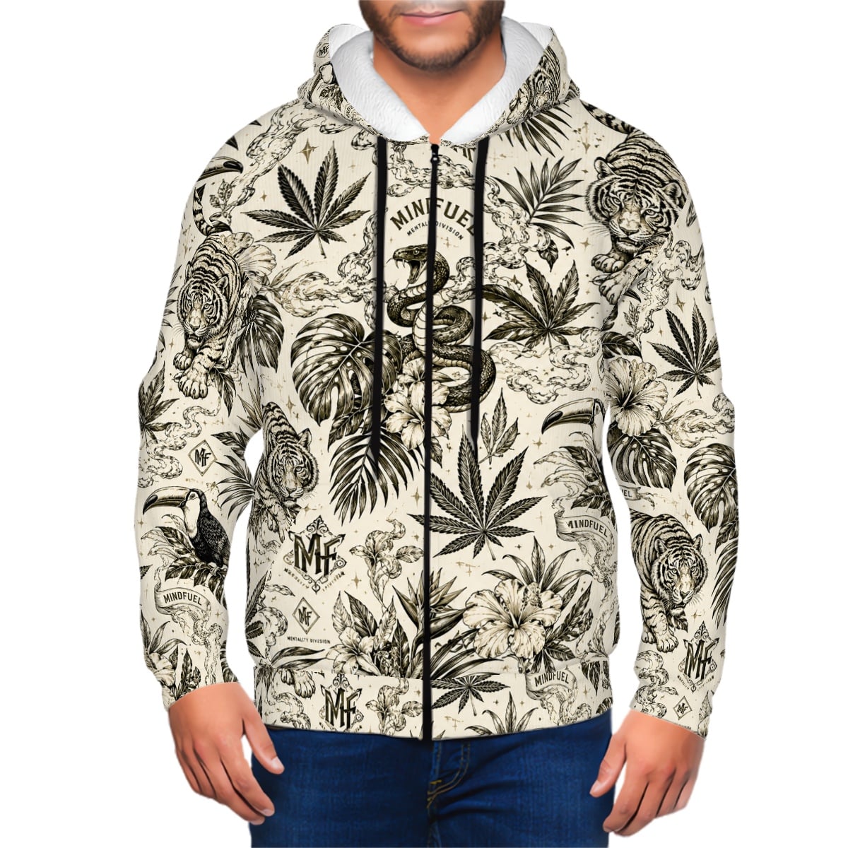 Men's Zip Up Hoodie - Comfortable and Stylish Outerwear for Every Occasion
