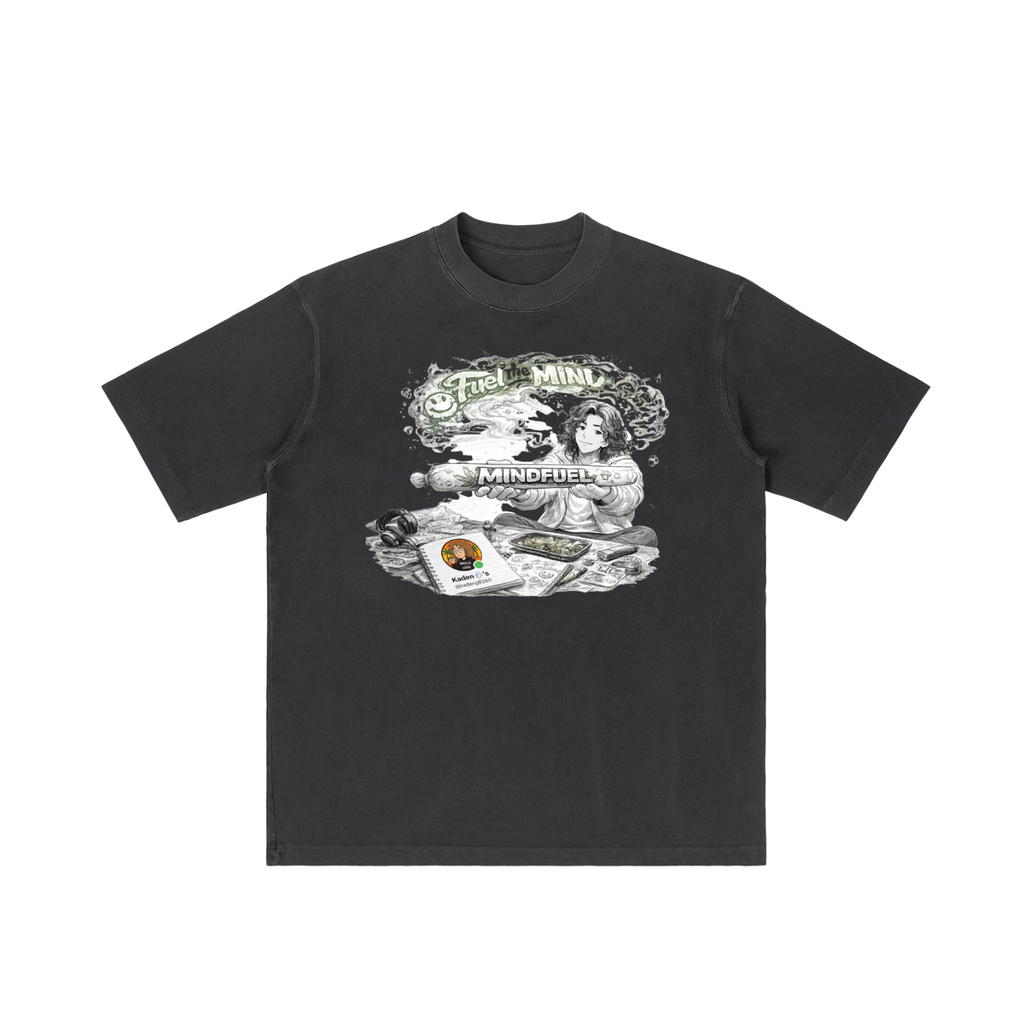 Vintage Wash Drop Shoulder T-shirt
