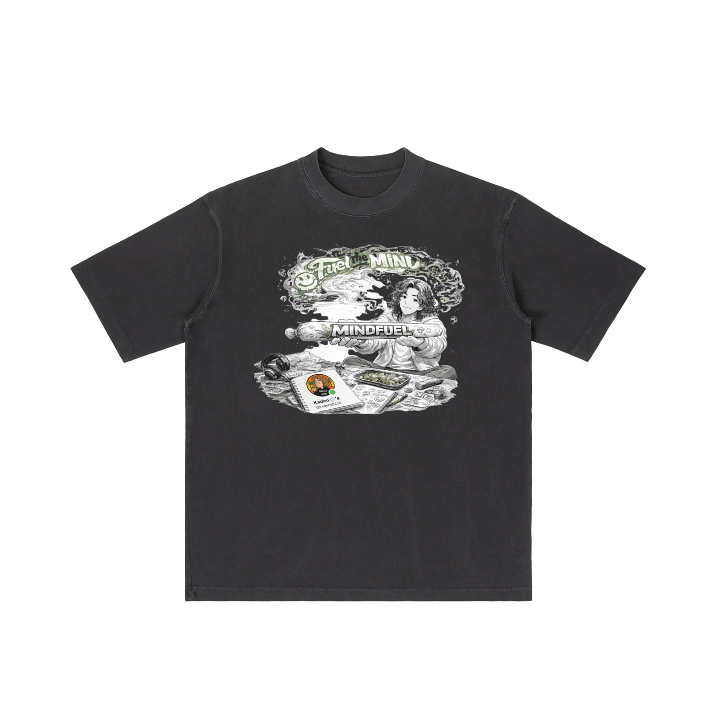 Vintage Wash Drop Shoulder T-shirt