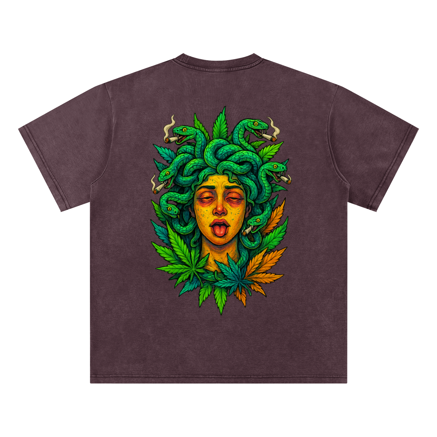 Bamboo Slub Snow Washed T-Shirt