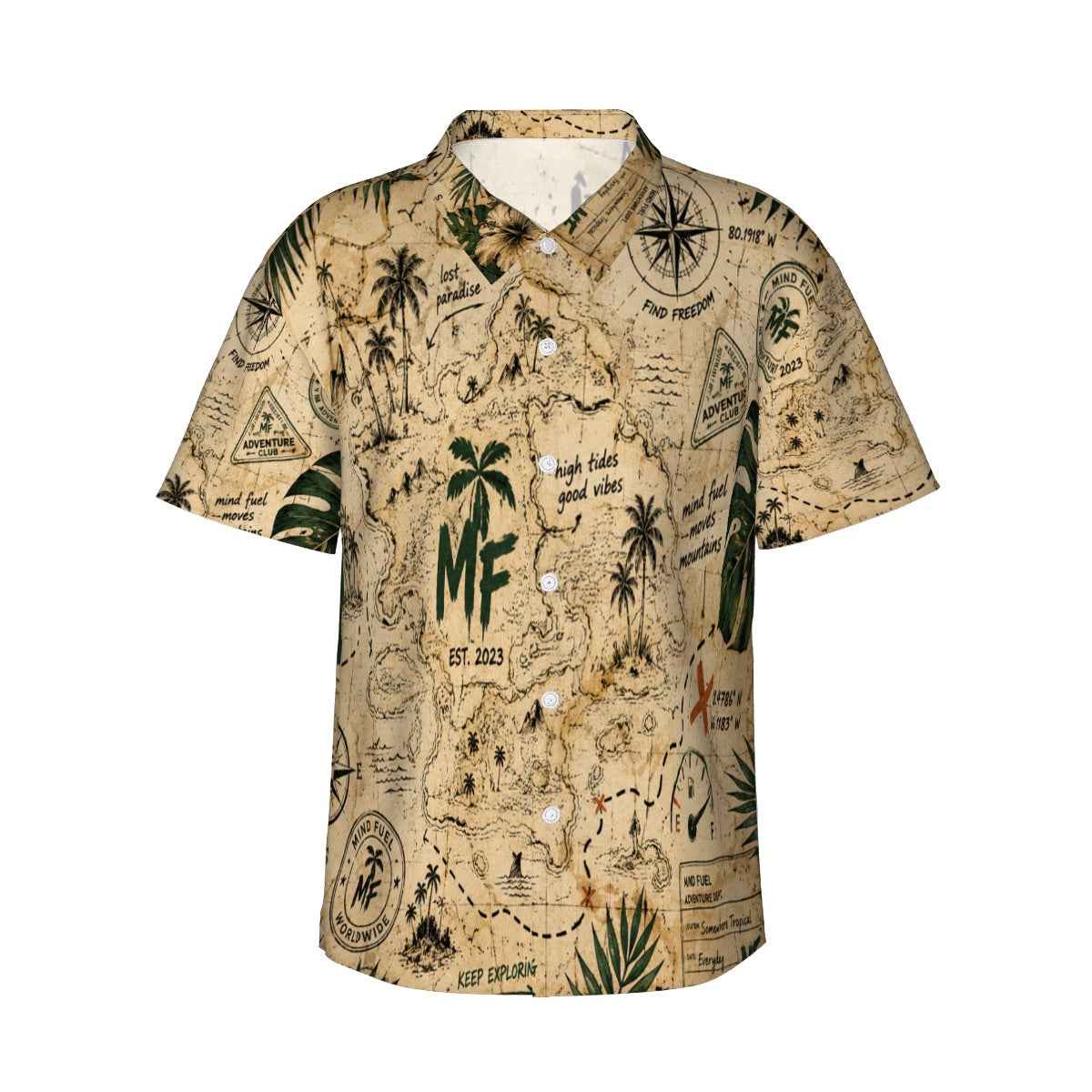 Hawaiian Shirt for Men 15CD0D1192FA44DA905099EC69368743