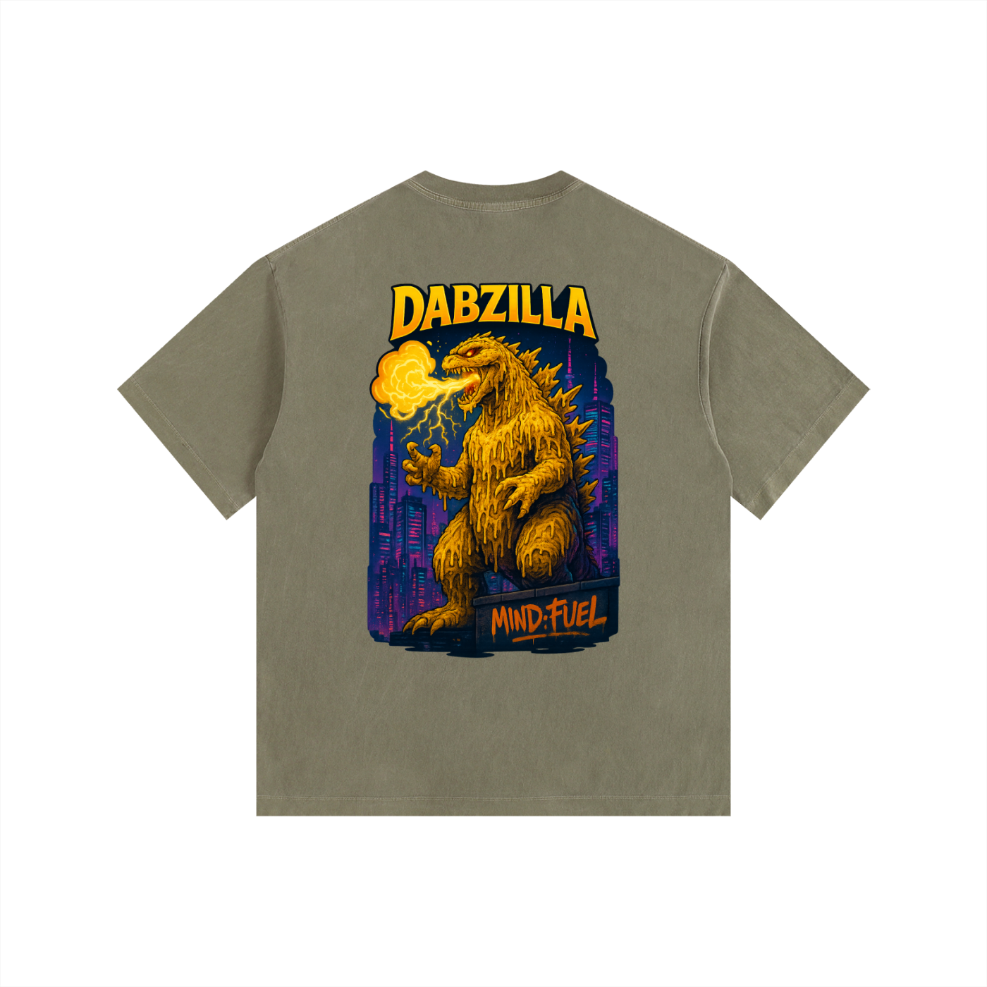 Vintage Washed Oversized Cotton T-Shirt