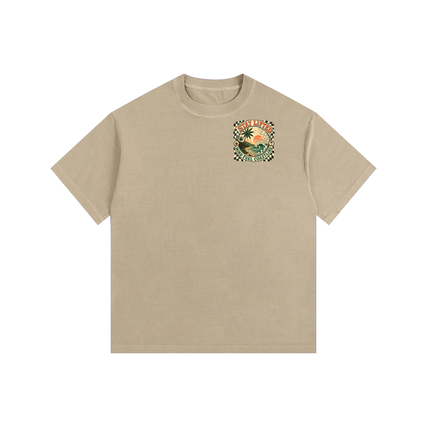 Vintage Washed Oversized Cotton T-Shirt