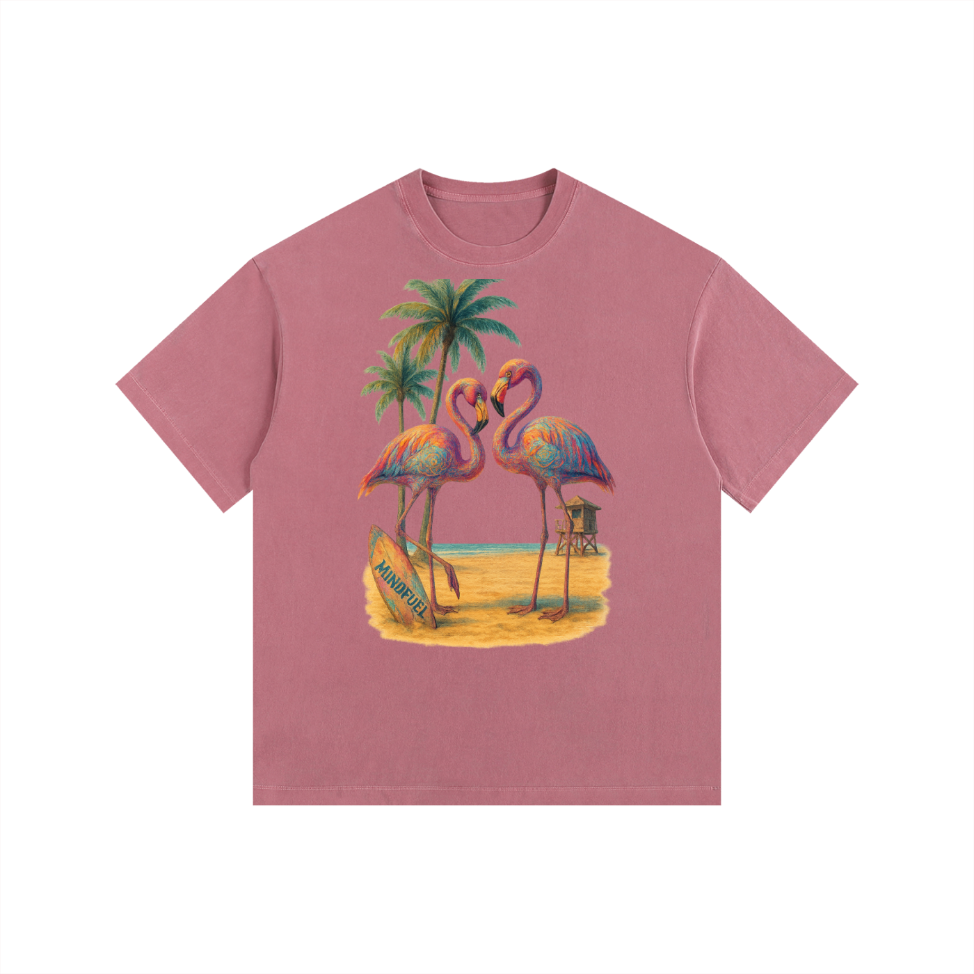 Vintage Washed Oversized Cotton T-Shirt