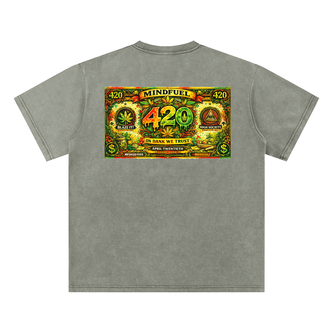 Bamboo Slub Snow Washed T-Shirt