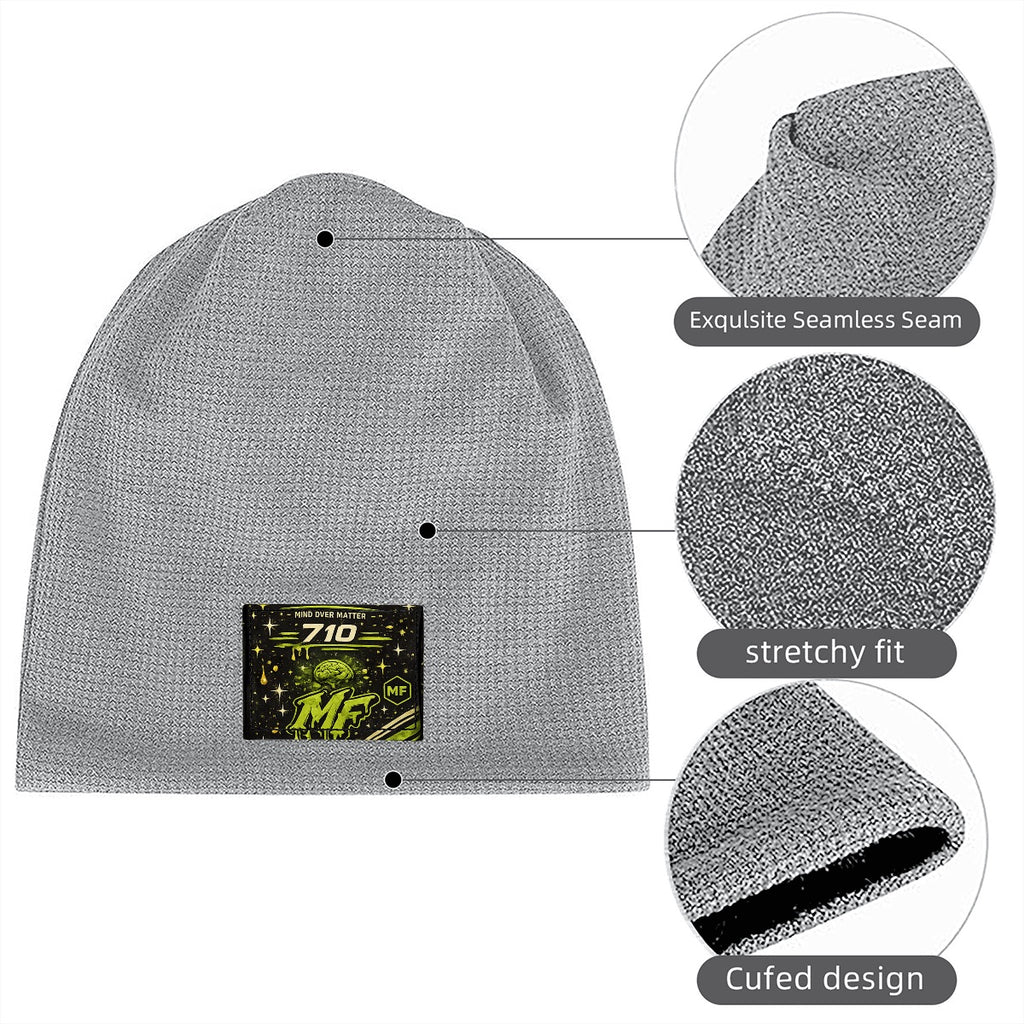 Waffle Knit Pullover Hat