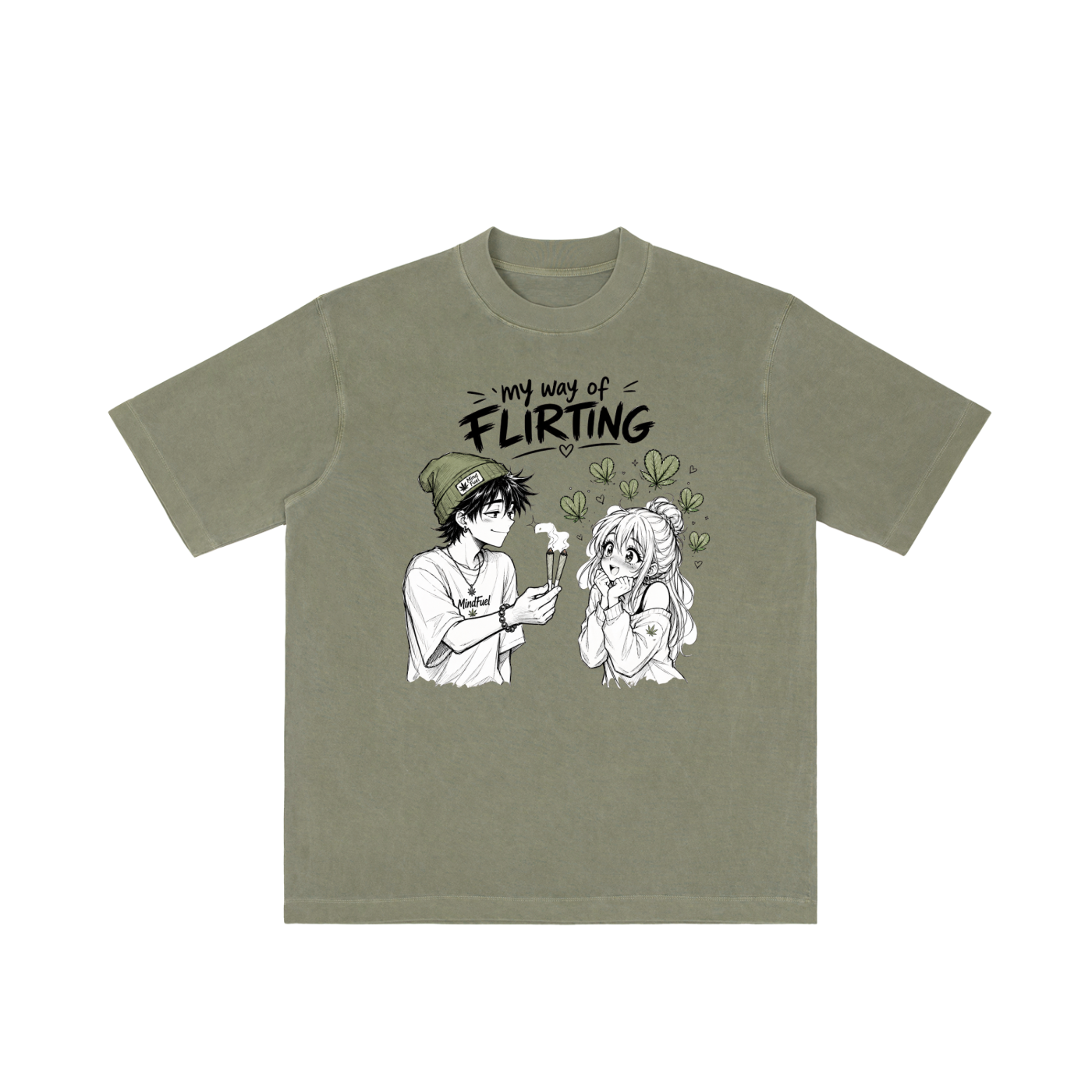 Vintage Wash Drop Shoulder T-shirt