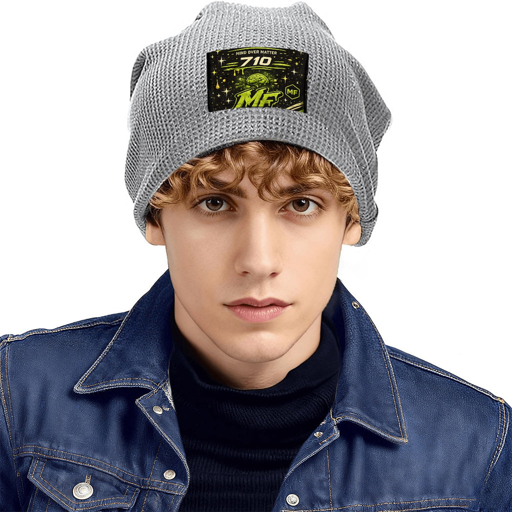 Waffle Knit Pullover Hat