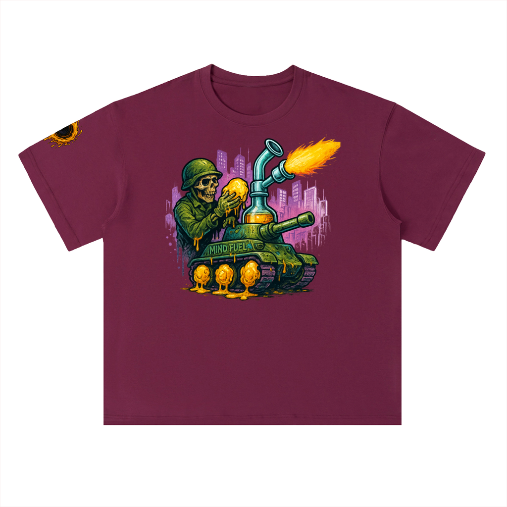 Heavyweight Drop Shoulder Cotton T-Shirt
