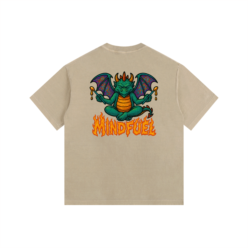 Vintage Washed Oversized Cotton T-Shirt
