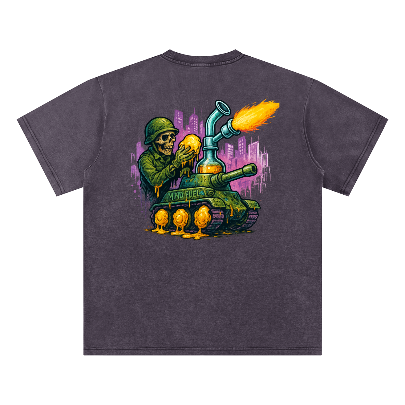 Bamboo Slub Snow Washed T-Shirt