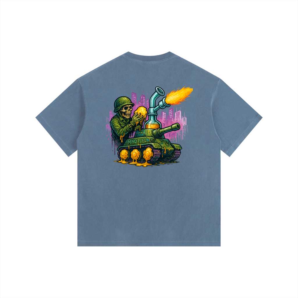 Vintage Washed Oversized Cotton T-Shirt