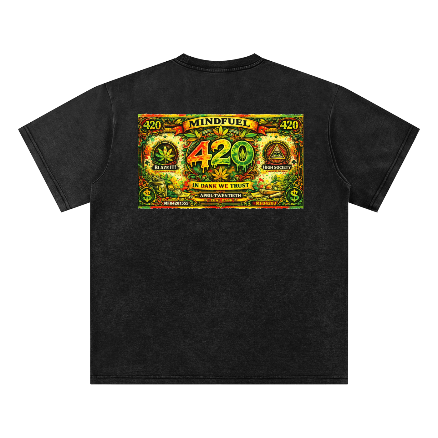 Bamboo Slub Snow Washed T-Shirt