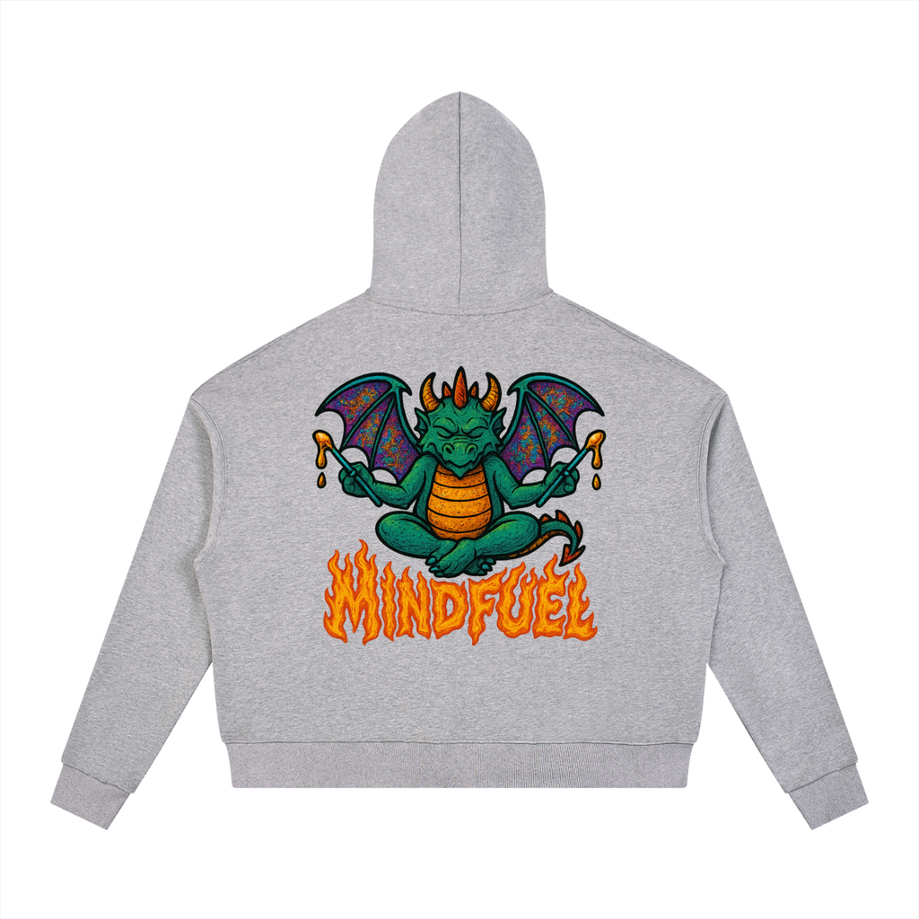 Contrast Drawstring Hoodie