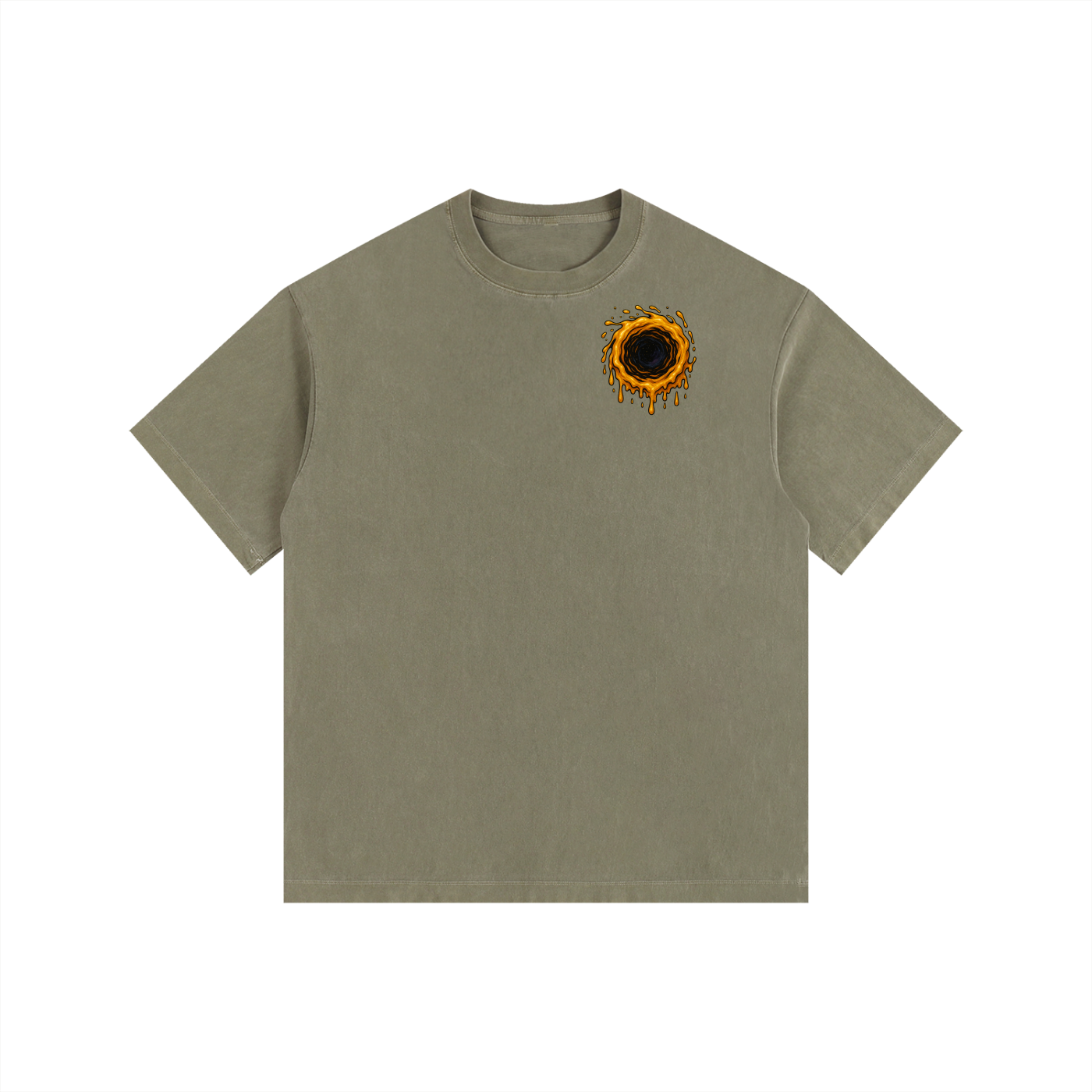 Vintage Washed Oversized Cotton T-Shirt